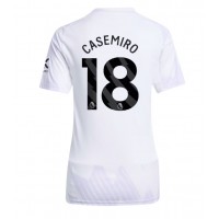 Fotbalové Dres Manchester United Casemiro #18 Dámské Venkovní 2025-26 Krátký Rukáv